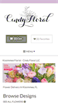 Mobile Screenshot of cindyfloral.net